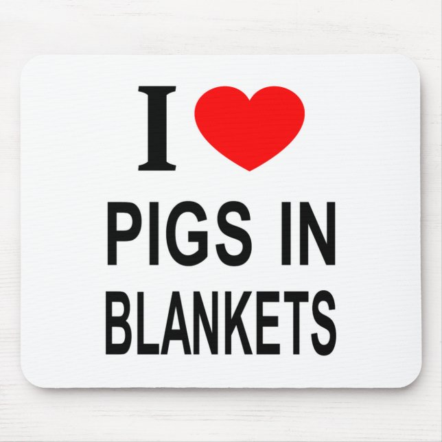 I Gs In Blankets I Love Gs In Blankets I He  Mouse Mat (Front)