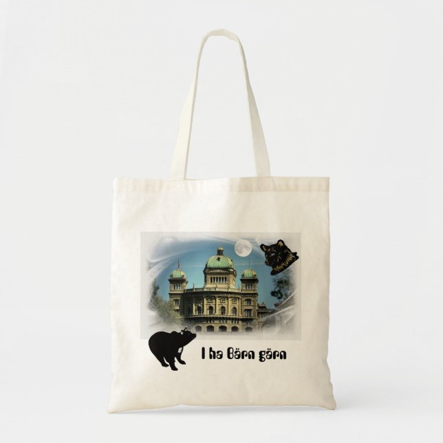 I ha Bärn gärn Tasche Tote Bag (Front)