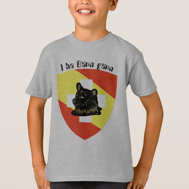 I ha bear garnish T-shirt (Front)