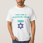 I Had a Bash at Benjamin's Bar Mitzvah Shirt<br><div class="desc">Express yourself!</div>