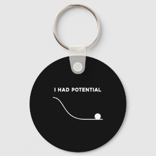 I had potential funny sarcastic minimal quote key ring