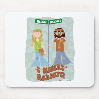I Haight Ashbury Mouse Mat