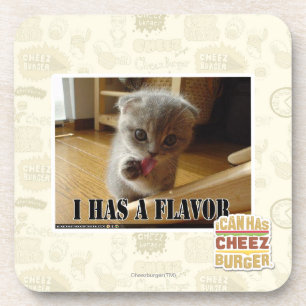 I has a flavour coaster