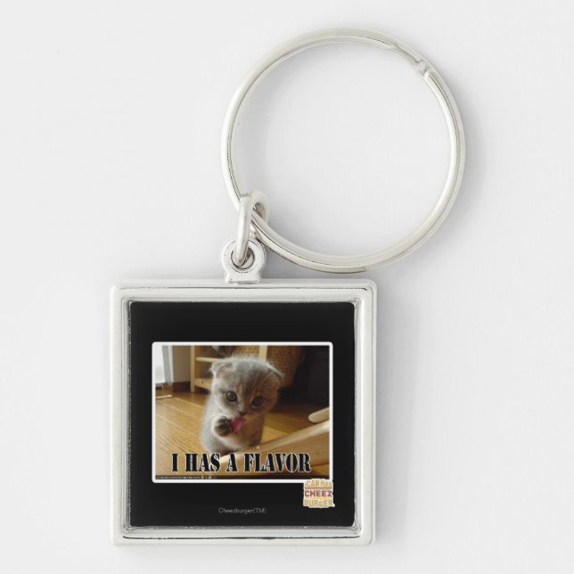 I has a flavour key ring (Front)