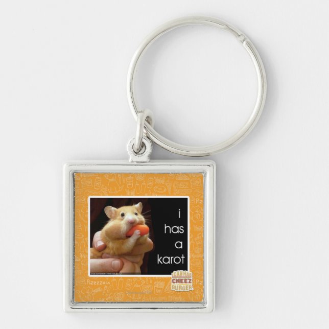 I has a karot key ring (Front)