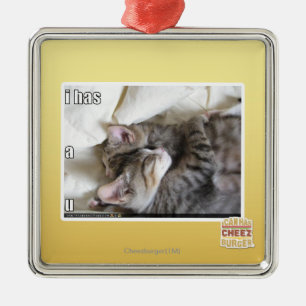 I has a u metal tree decoration
