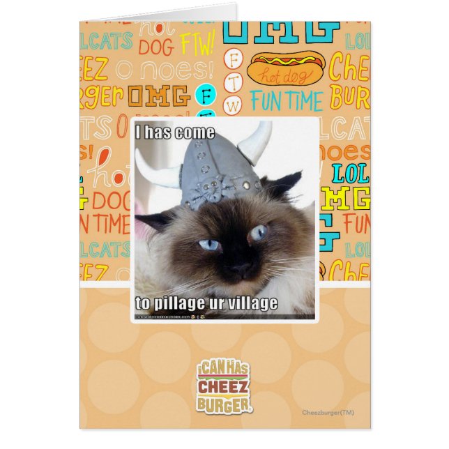 I has come to pillage ur village (Front)