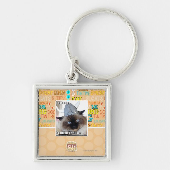 I has come to pillage ur village key ring (Front)