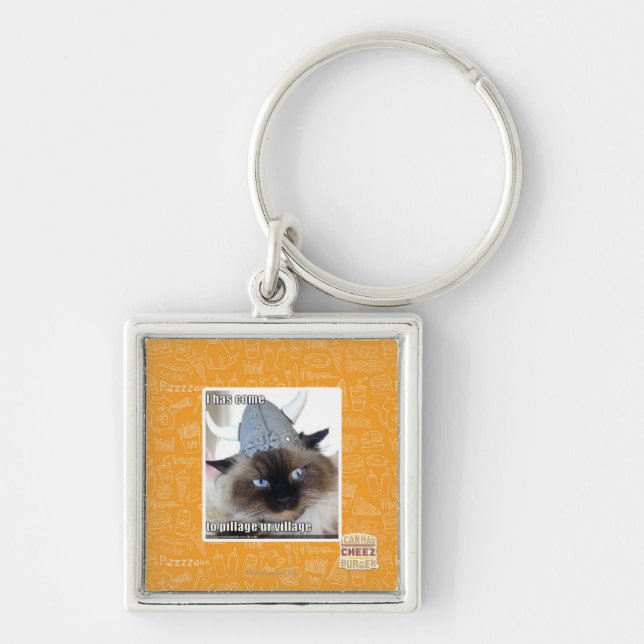 I has come to pillage ur village key ring (Front)