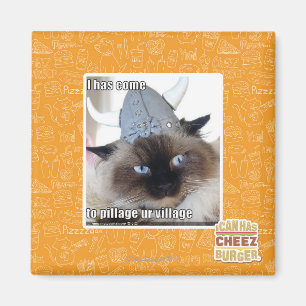 I has come to pillage ur village magnet
