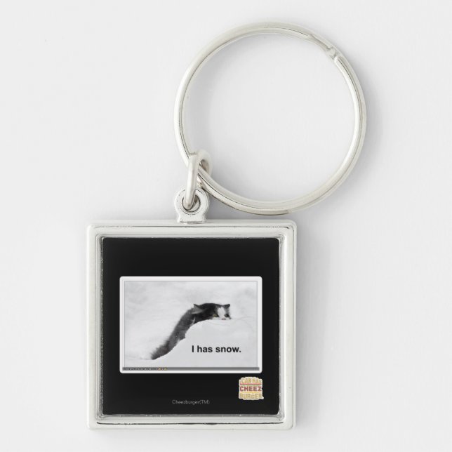 I has snow. key ring (Front)