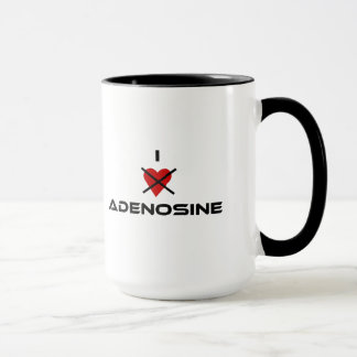 I hate adenosine - mug for nerdy coffee lovers!