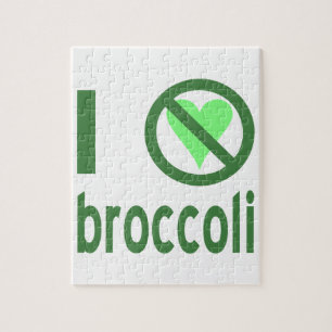 I Hate Broccoli Jigsaw Puzzle