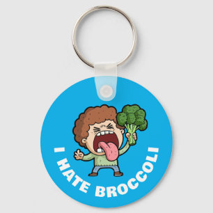 I Hate Broccoli Key Ring