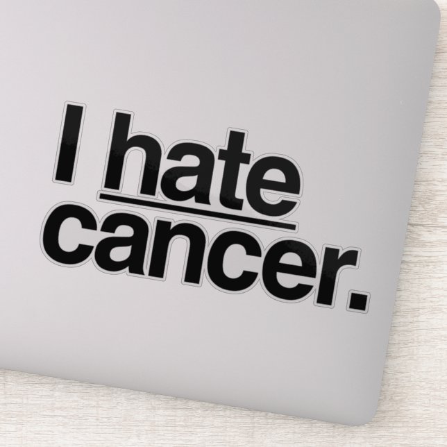 I hate cancer (Detail)