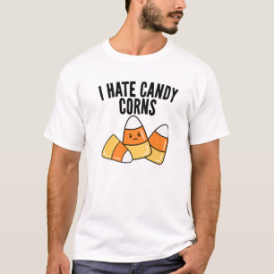 I Hate Candy Corn Cute Kawaii Funny Kids Adults Ha T-Shirt