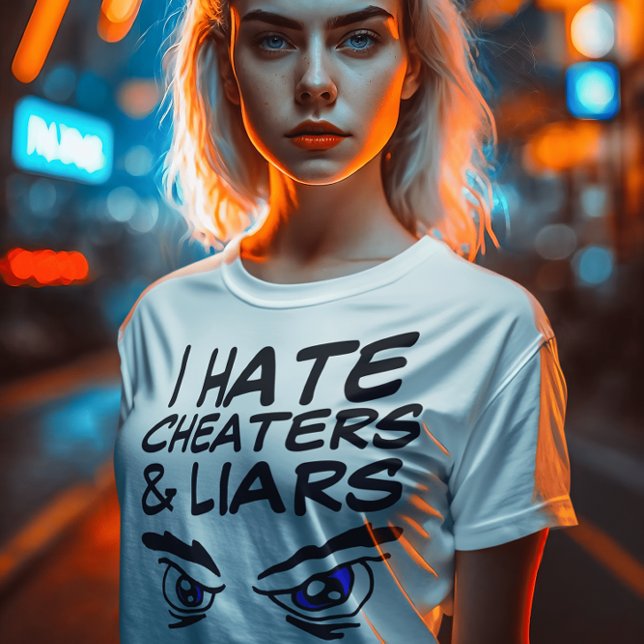 I HATE CHEATERS AND LIARS T-Shirts (Creator Uploaded)