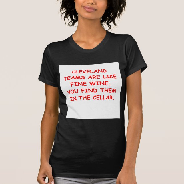 i hate cleveland T-Shirt (Front)