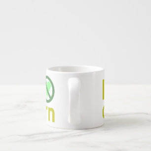 I Hate Corn Espresso Cup