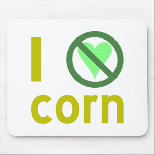 I Hate Corn Mouse Mat