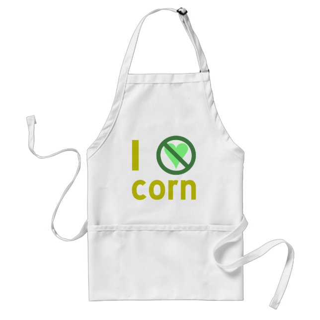 I Hate Corn Standard Apron (Front)