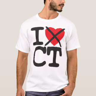 I Hate CT - Connecticut T-Shirt