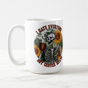 I Hate Everyone But Coffee Helps Mug