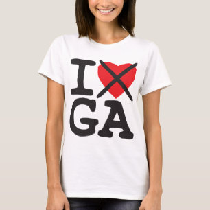 I Hate GA - Georgia T-Shirt
