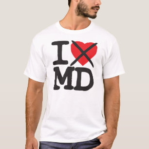 I Hate MD - Maryland T-Shirt