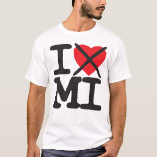 I Hate MI - Michigan T-Shirt