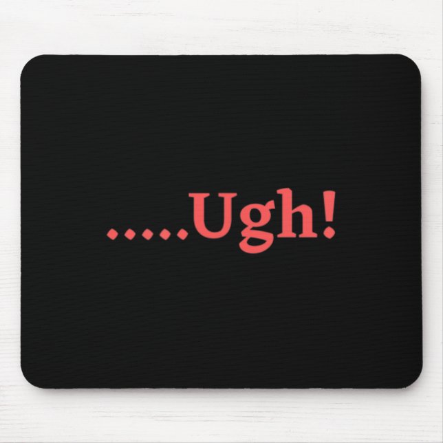 I Hate Mondays Anime Kawaii and Fun Clueless Kawai Mouse Mat (Front)