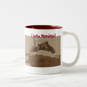 I hate Mondays! bear mug
