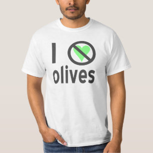 I Hate Olives (Black) T-Shirt