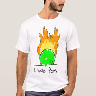i hate peas t-shirt