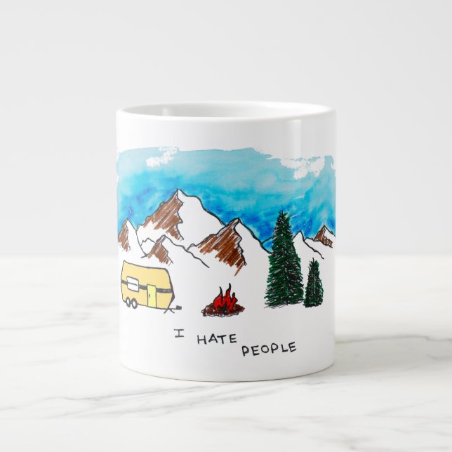 I Hate People Coffee Mug (Front)
