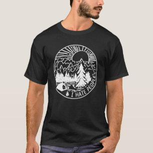 I Hate People I Love Camping T-Shirt