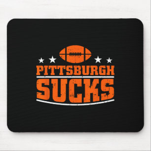 I Hate Pittsburgh Design Men Women Funny Pittsburg Mouse Mat