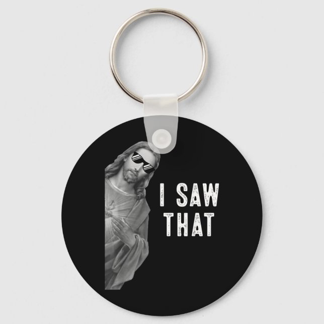 I Hate Satan Key Ring (Front)