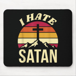 I Hate Satan Mouse Mat