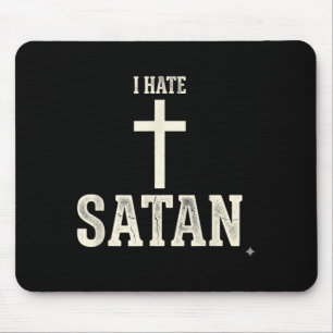 I Hate Satan Mouse Mat