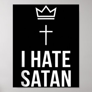I Hate Satan Poster