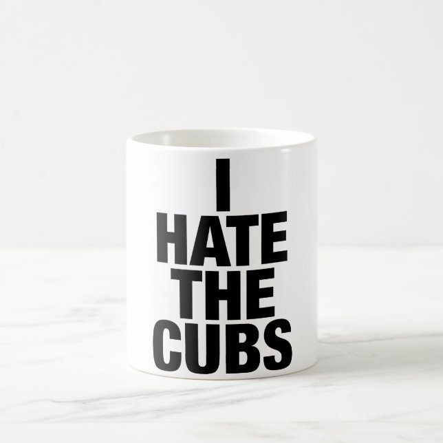 I Hate the Cubs mug (Center)