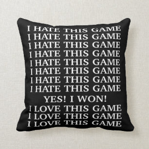 I hate this game. I love this game. Cushion