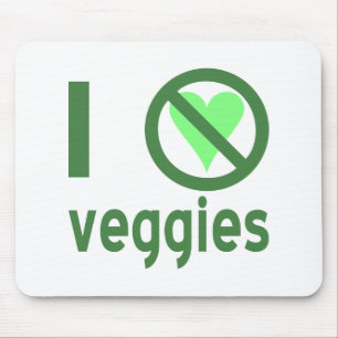 I Hate Veggies Mouse Mat