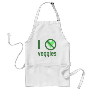 I Hate Veggies No Love Standard Apron