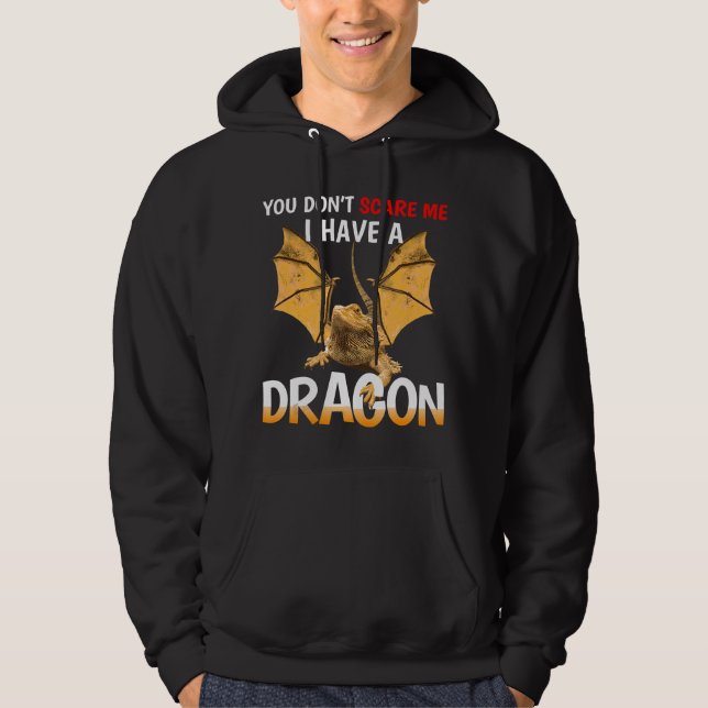 I Have A Bearded Dragon Lizard Reptile Kids Hoodie (Front)