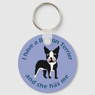 I have A Boston Terrier Key Ring