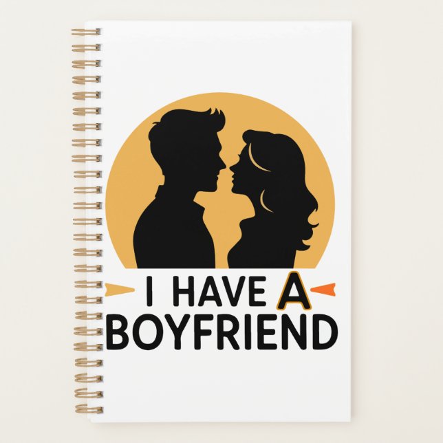 I have a boyfriend planner (Front)