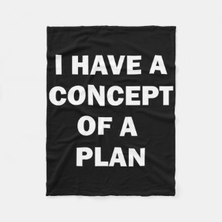 I Have A Concept Plan Kamala Trump Dete  Fleece Blanket