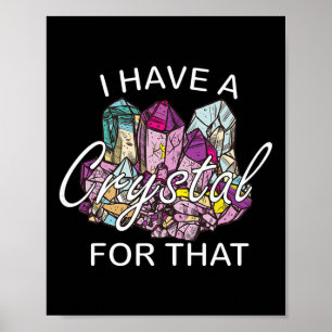 I Have A Crystal For That Namaste Chakra Yoga And Poster